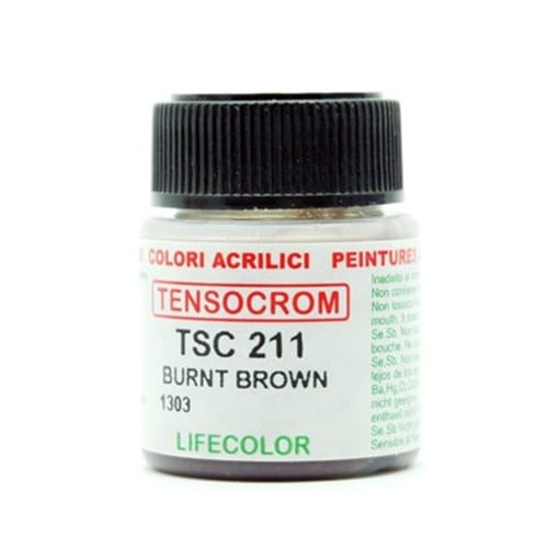 TSC211 LifeColor Tensocrom Burnt Brown 22ml