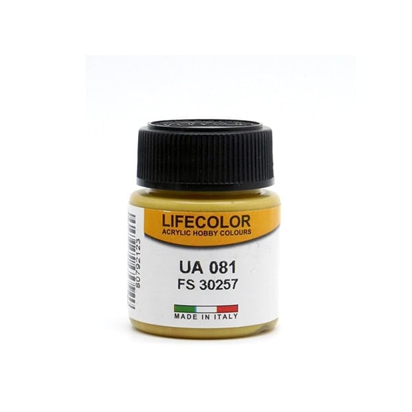UA081 LifeColor | Sand Yellow | RLM 79 var | FS 30257 | 22ml