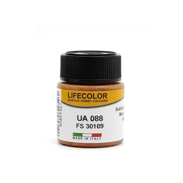 UA088 LifeColor | Italian Mimetic Brown 2 | FS 30109 | 22ml
