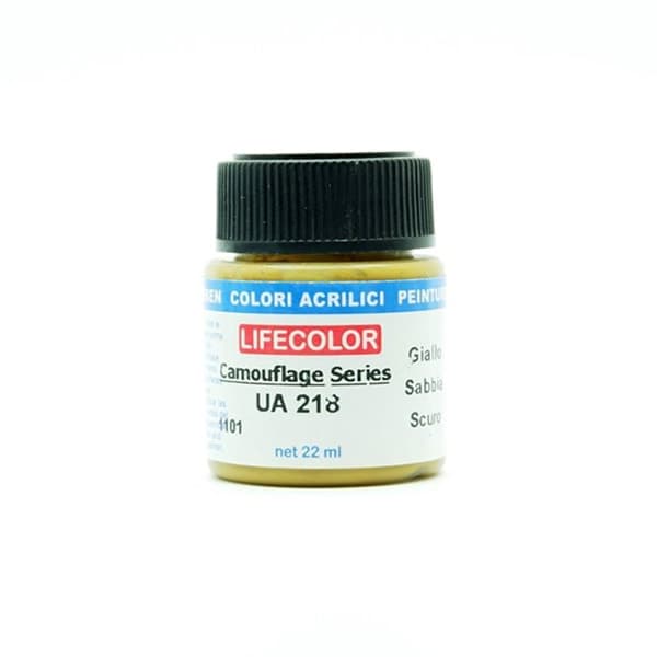 UA218 LifeColor | Giallo Sabbia scuro | 22ml | FS 33245