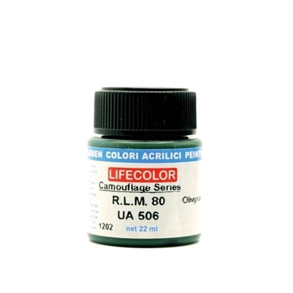 UA506 LifeColor Luffwaffe Olivgrun | RLM 80 | 22ml