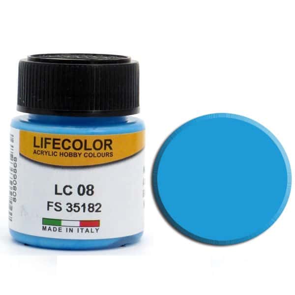 LifeColor Matt Pale Blue (22ml) FS 35182