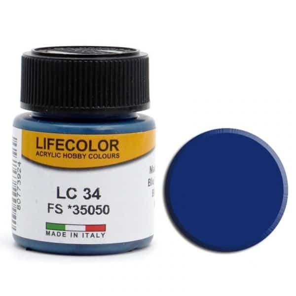 LifeColor Matt Royal Blue (22ml) FS 35050