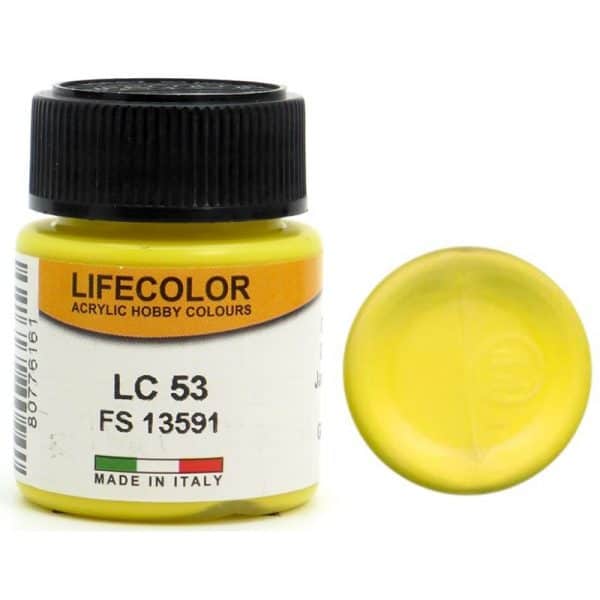 LifeColor Gloss Yellow (22ml) FS 13591