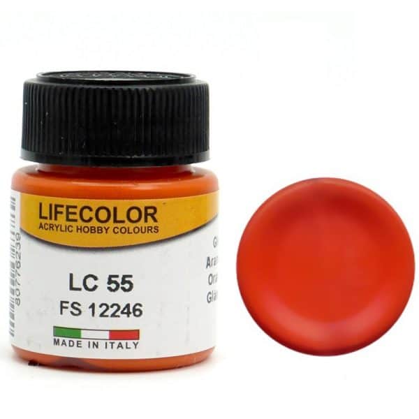 LifeColor Gloss Orange (22ml) FS 12246