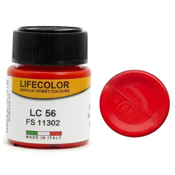 LifeColor Gloss Red (22ml) FS 11302