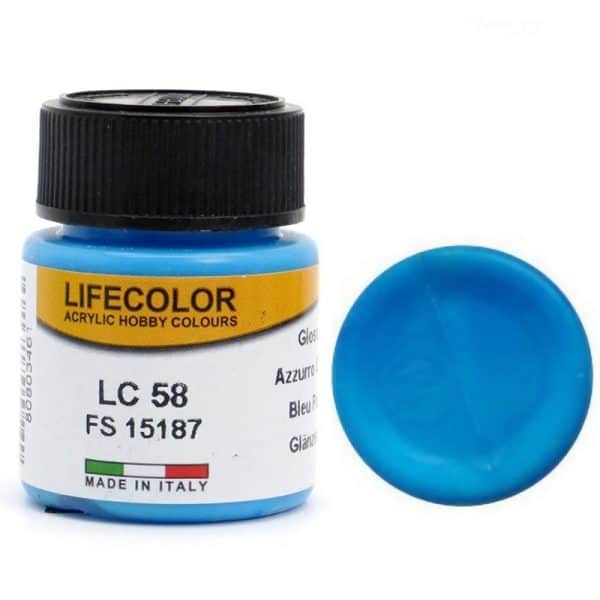 LifeColor Gloss Pale Blue (22ml) FS 15187