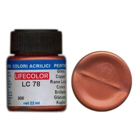 LifeColor Gloss Copper (22ml)