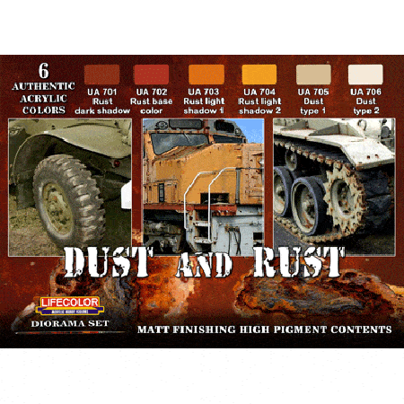 LifeColor Dust & Rust Set
