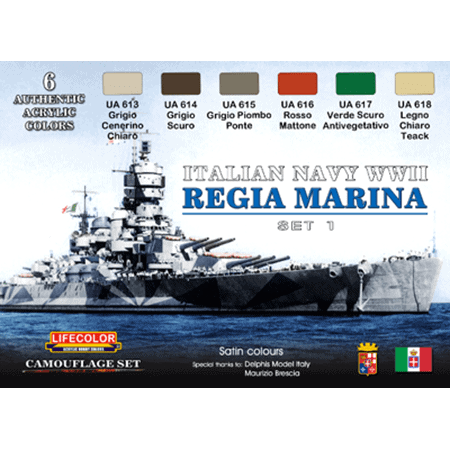 LifeColor Italian Navy WWII Set