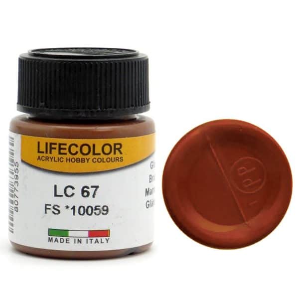 LifeColor Gloss Brown (22ml) FS 10059
