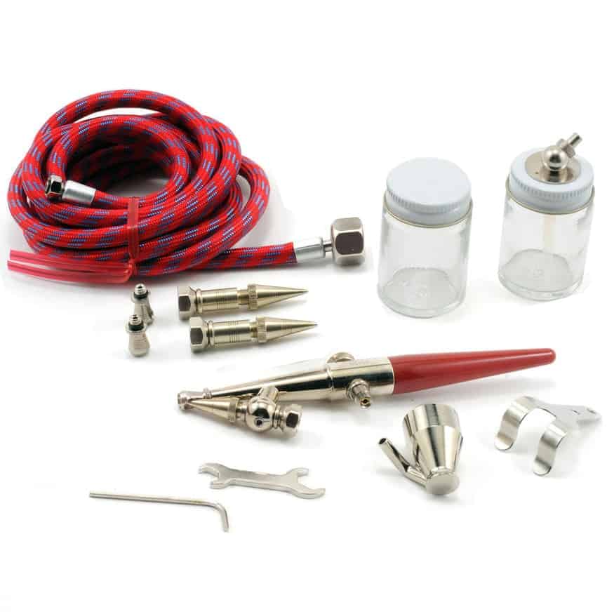 Paasche H Airbrush Set Suction Feed Single Action External Mix