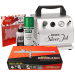 Iwata Professional Mobile Nail Art Kit with Silver Jet Compressor