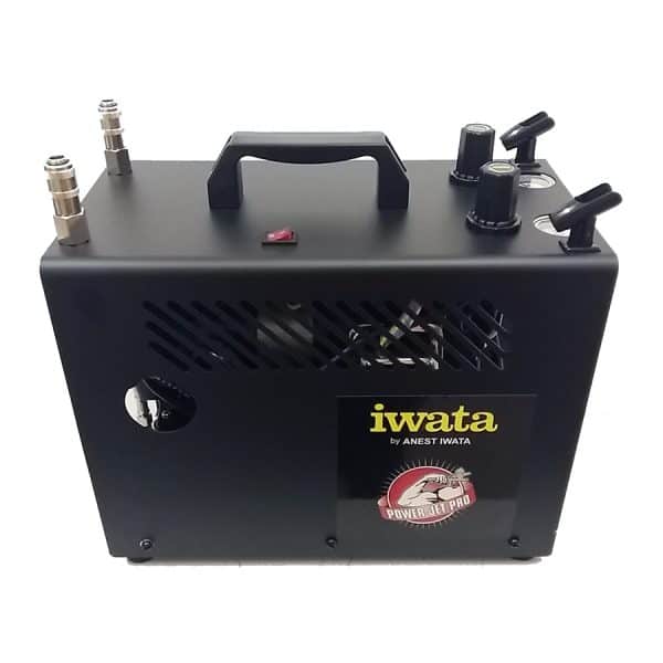 Iwata Textile Airbrush Kit with Power Jet Pro compressor