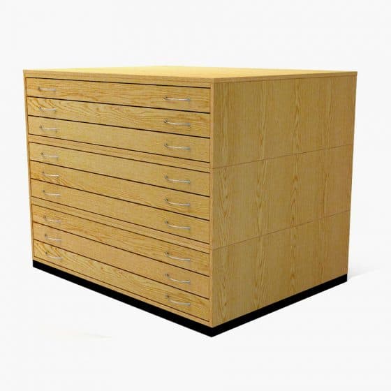 Orchard Traditional Plan Chest 9 Drawers (A0) Graphic Air
