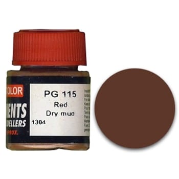 LifeColor Pigment: Red Dry Mud (22ml)