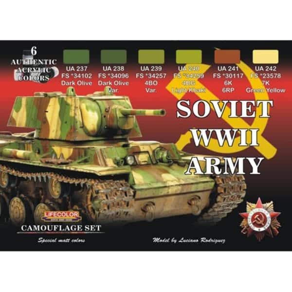 LifeColor Soviet WWII Army Set