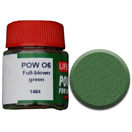 LifeColor Powder: Full-blown Green (22ml)