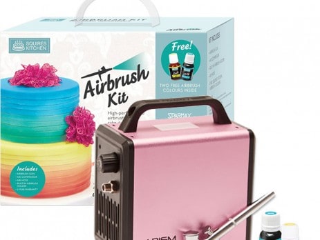 Cake decorating airbrush kit