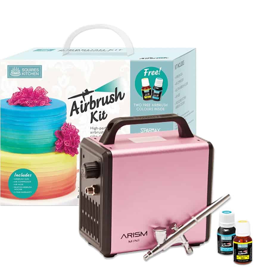Cake decorating airbrush kit