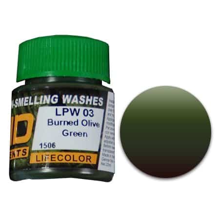 Lifecolor Liquid Pigments Burnt Olive (22ml)