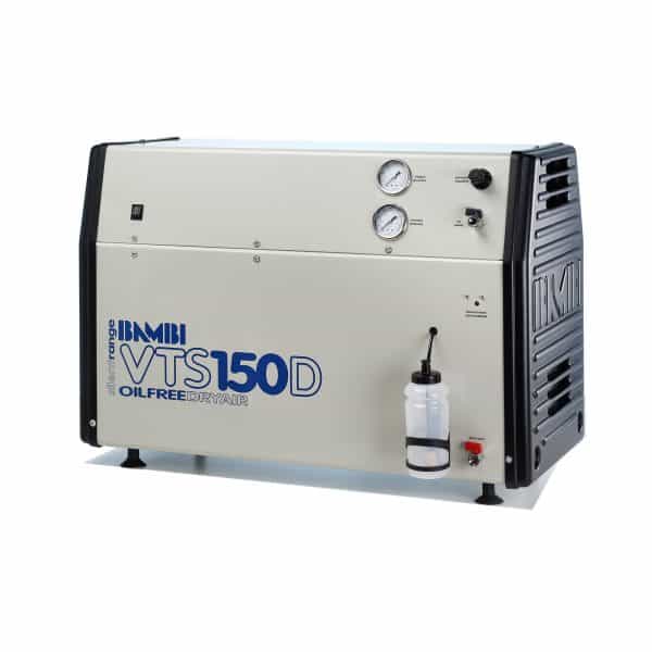 Bambi VTS150D Oil Free Silent Compressor with Dryer