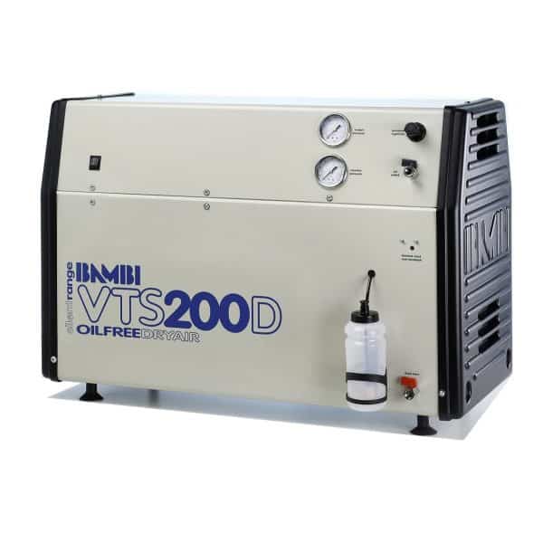 Bambi VTS200D Silent Compressor with Dyer