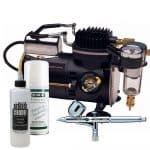 professional makeup airbrush kit with sprint jet + custom micron cm2