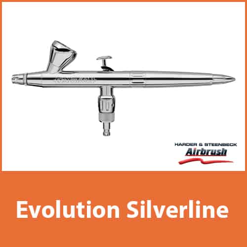  Harder & Steenbeck Airbrush Kit - Evolution Silverline