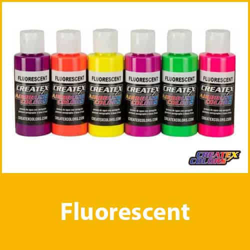 Createx Fluorescent Colours