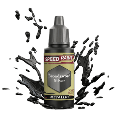 The Army Painter Speedpaint Metallic Broadsword Silver