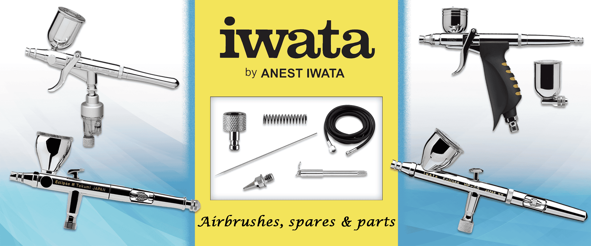 iwata airbrushes banner