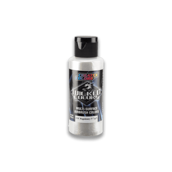 Createx Wicked Hot Rod Sparkle White 2oz