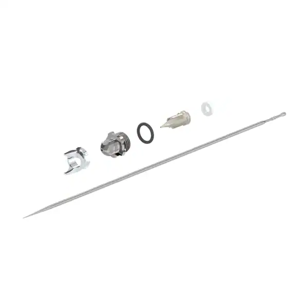 Fineline Headset 0.25mm Titanium Nozzle and Stainless Steel Aircap for Giraldez Infinity MKII