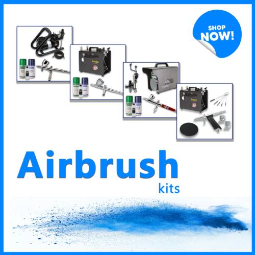 Airbrush kits homepage Airbrush kits menu link