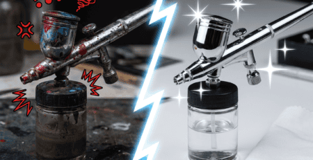 Airbrush cleaning blog